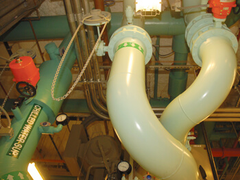 Piping for chilled water supply